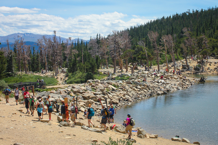 St Marys Glacier Hike Colorado